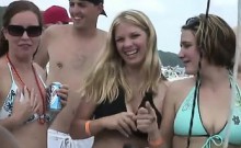 Public Pussy exposure wild party teens