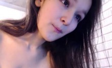 Cute Teen Step Daughter Strips on Webcam - Cams69.net
