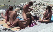 Voyeuring Happy Nude Beach scenes