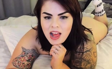Fat Bbw Latina Milf Takes Big Black Cock In Her Ass