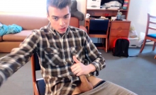 Solo gays jerking hairy dick cum A Doll To Piss All Over
