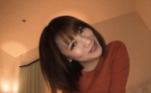 Threesome japanese fun in pov for the luckiest lad ever