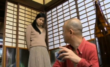 Enjoyable older japanese babe gives a steaming oral-job