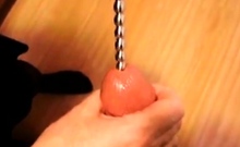 Urethral Sounding By My Mistress While Standing