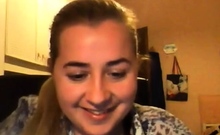 Ukranian Girl Showing Her Big Boobs On Skype