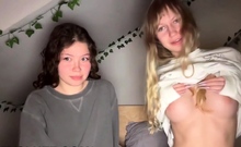 Teen Girls Teasing You and Your Cock