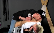 Gay chubby sm bondage movies Reece Gets Anally d