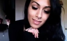 Tattooed Teen Shemale Being A Tease